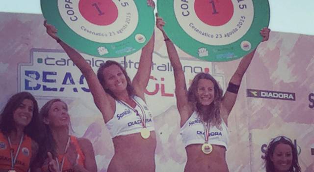 Agata Zuccarelli vince la Coppa Italia di beach volley