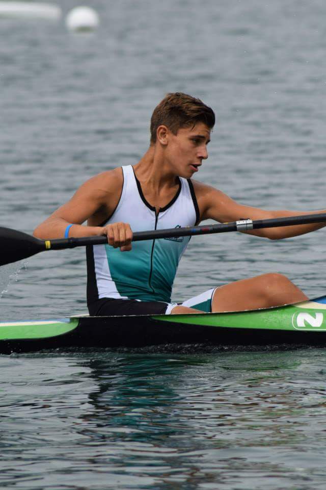 Marco Vannini campione italiano under 16 nel K4