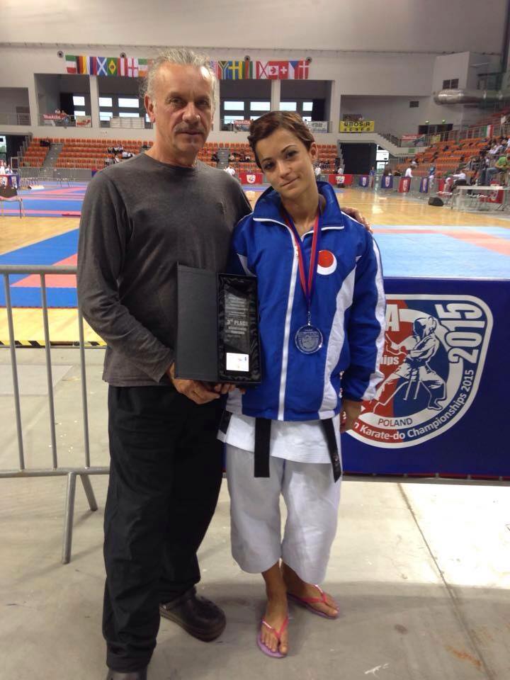Francesca Re sul podio ai Mondiali di karate in Polonia
