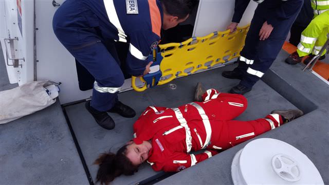 Esercitazioni in mare con la Guardia Costiera