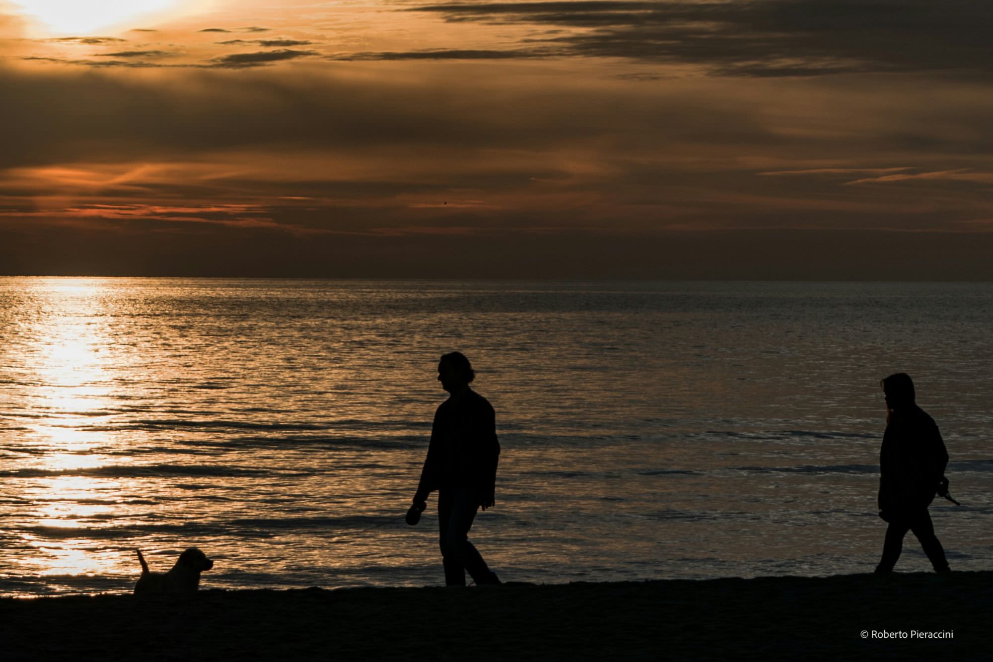 Passeggiando al tramonto