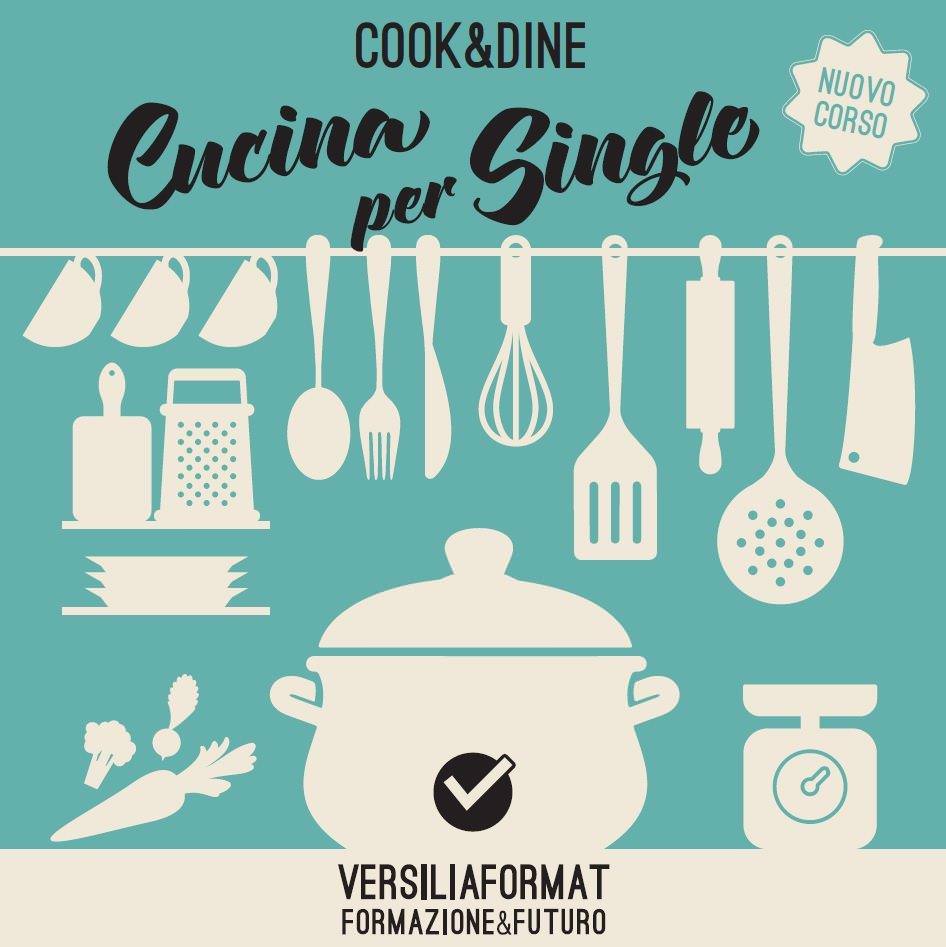 Corso di cucina per single. Il VersiliaFormat in soccorso di chi vive da solo