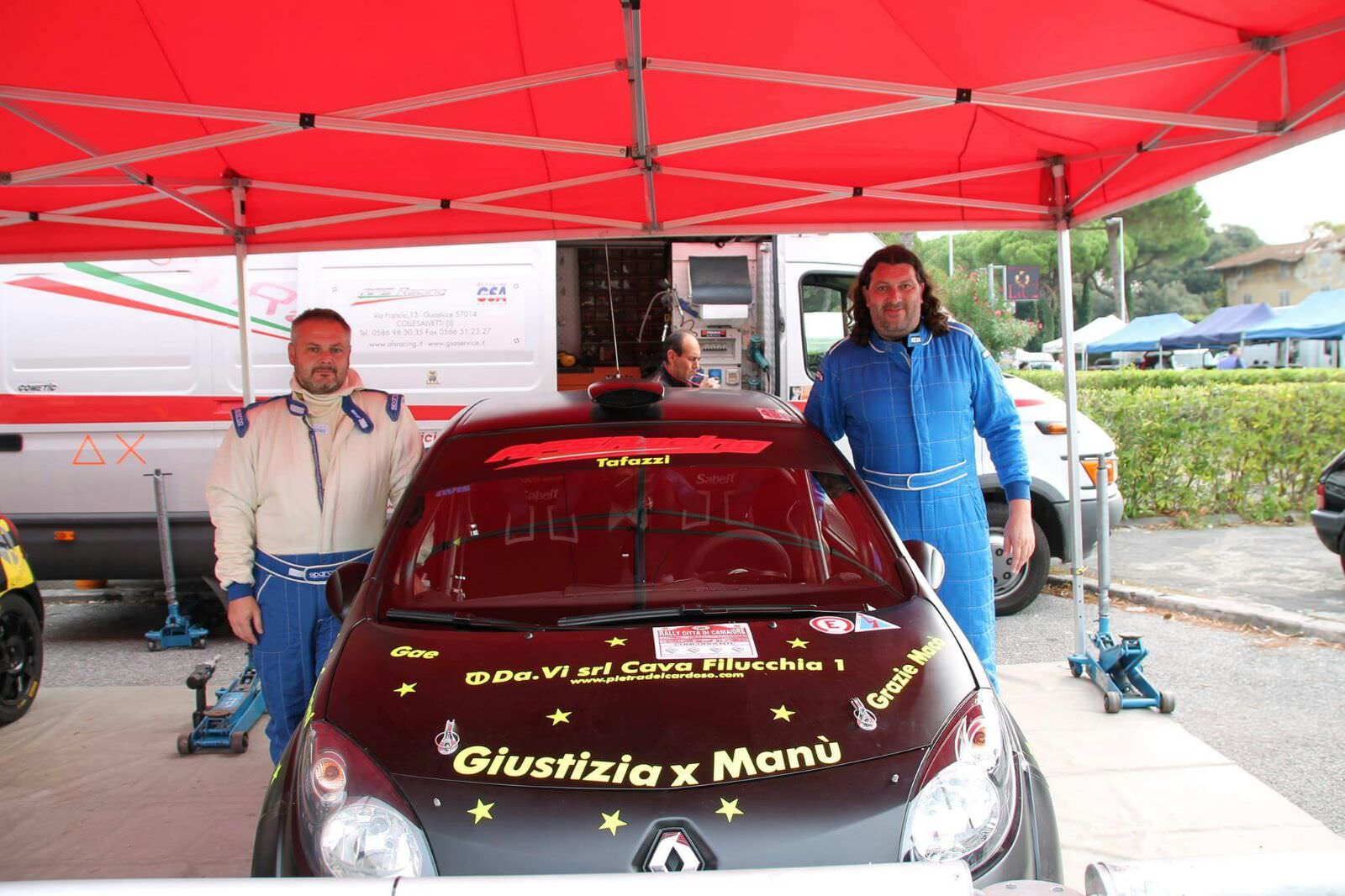 Al Rally di Camaiore ricordando Manuele Iacconi