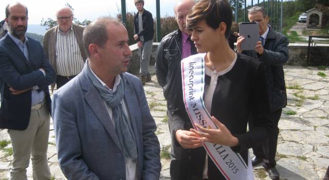 Miss Italia a Sant&#8217;Anna: &#8220;Sarò ambasciatrice di questi valori verso i giovani&#8221; (foto)