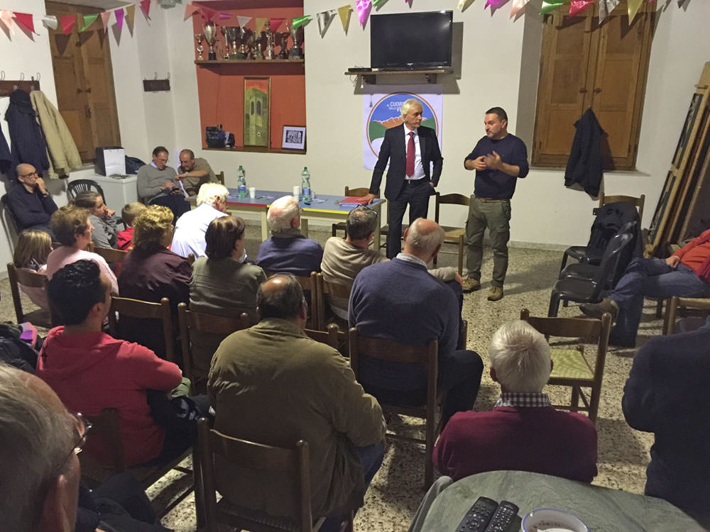 Tarabella a Giustagnana: Proseguono gli incontri del Candidato a Seravezza