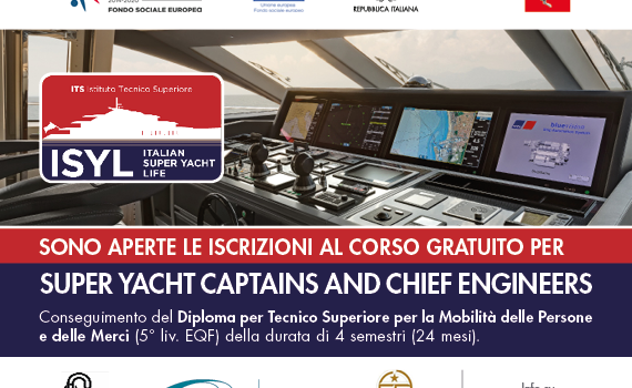 Nautica, corsi di formazione gratuiti per capitani e tecnici