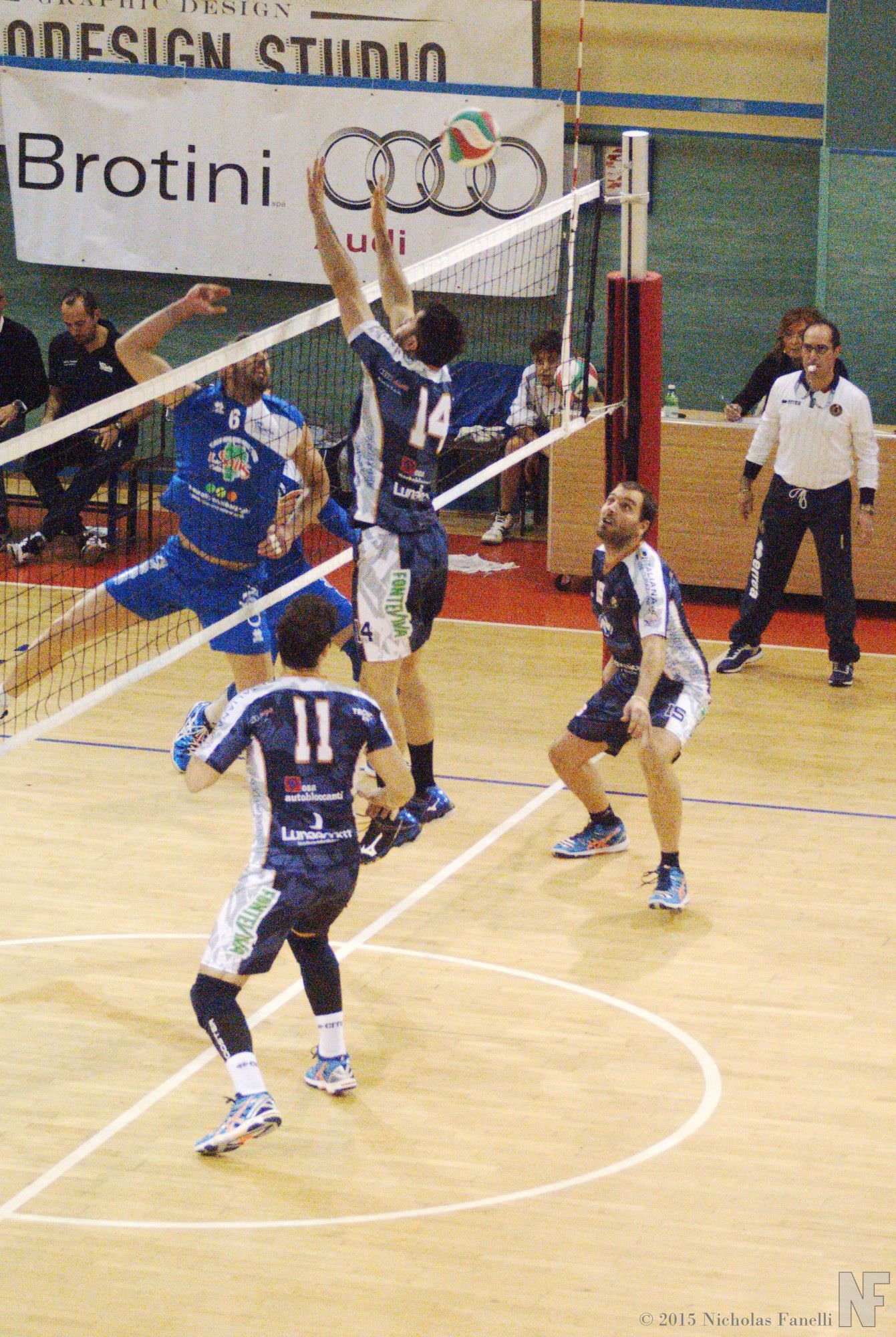 Pallavolo Massa ko col Sarroch