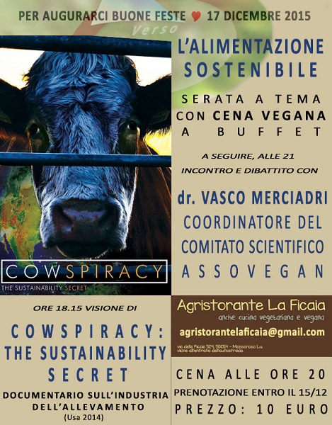 Alla Ficaia Serata A Tema Sull alimentazione Sostenibile Versiliatoday it