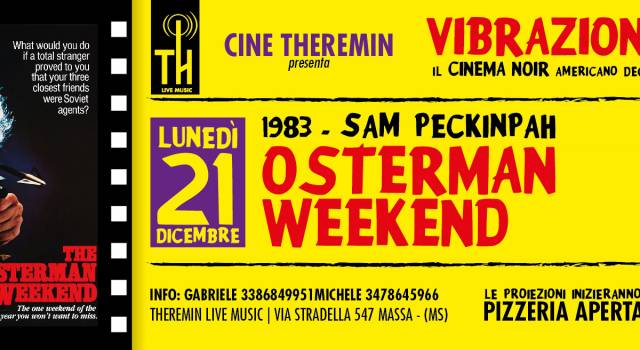 Noir al Theremin Live Music, è la volta di Osterman Weekend