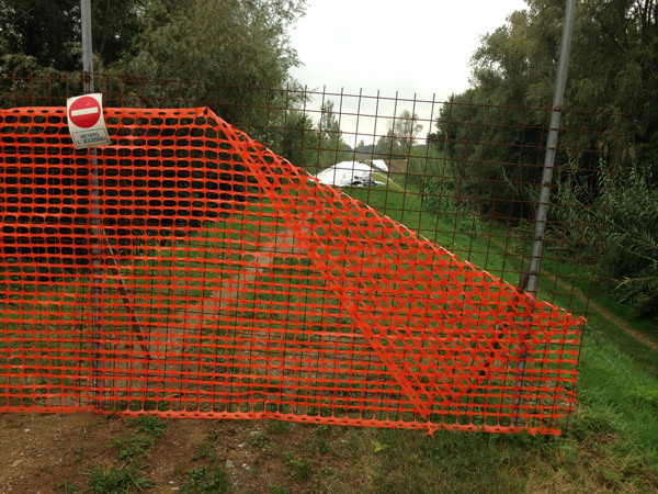 Intervento per mettere in sicurezza il lago di Porta