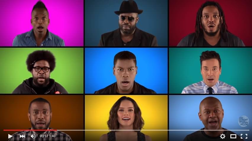 Star Wars cantato a Cappella