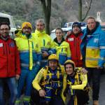 Foto gruppo volontari pulizia fiume Versilia CP