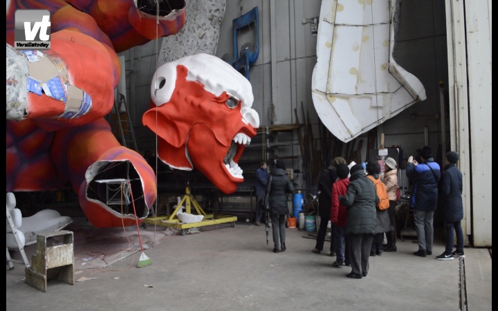 I carri del Carnevale di Viareggio 2016: fratelli Bonetti (video)