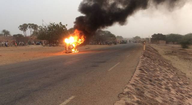 In fiamme jeep in Niger, a bordo due versiliesi