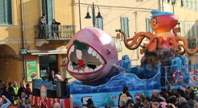 Carnevale di Pietrasanta annullato causa pioggia