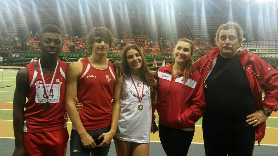 Alice Bandoni campionessa toscana tra i Cadetti nei 55 metri ostacoli