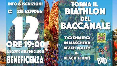 Beach tennis e beach volley per beneficenza