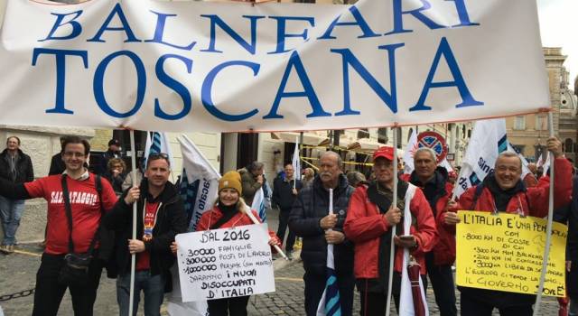 Assobalneari invita a manifestare in piazza Montecitorio