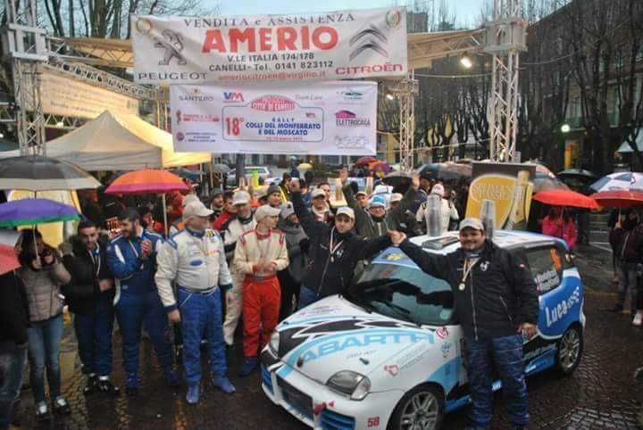 Rally, due team versiliesi a Monferrato