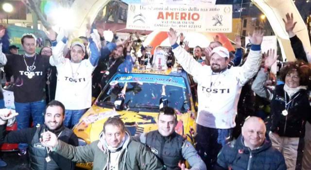 Rally, al duo Bertolozzi-Ragghianti la vittoria alla &#8220;600 per un sorriso&#8221;