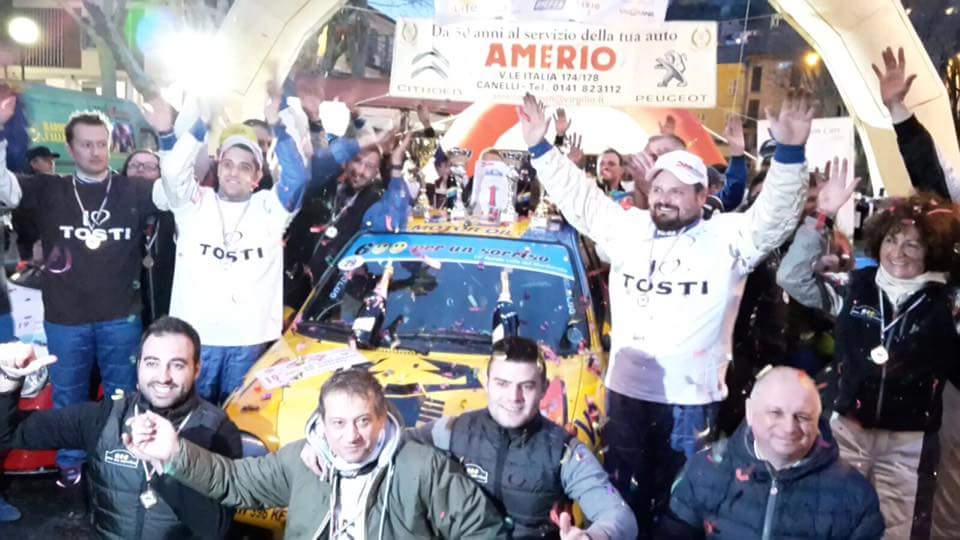 Rally, al duo Bertolozzi-Ragghianti la vittoria alla “600 per un sorriso”