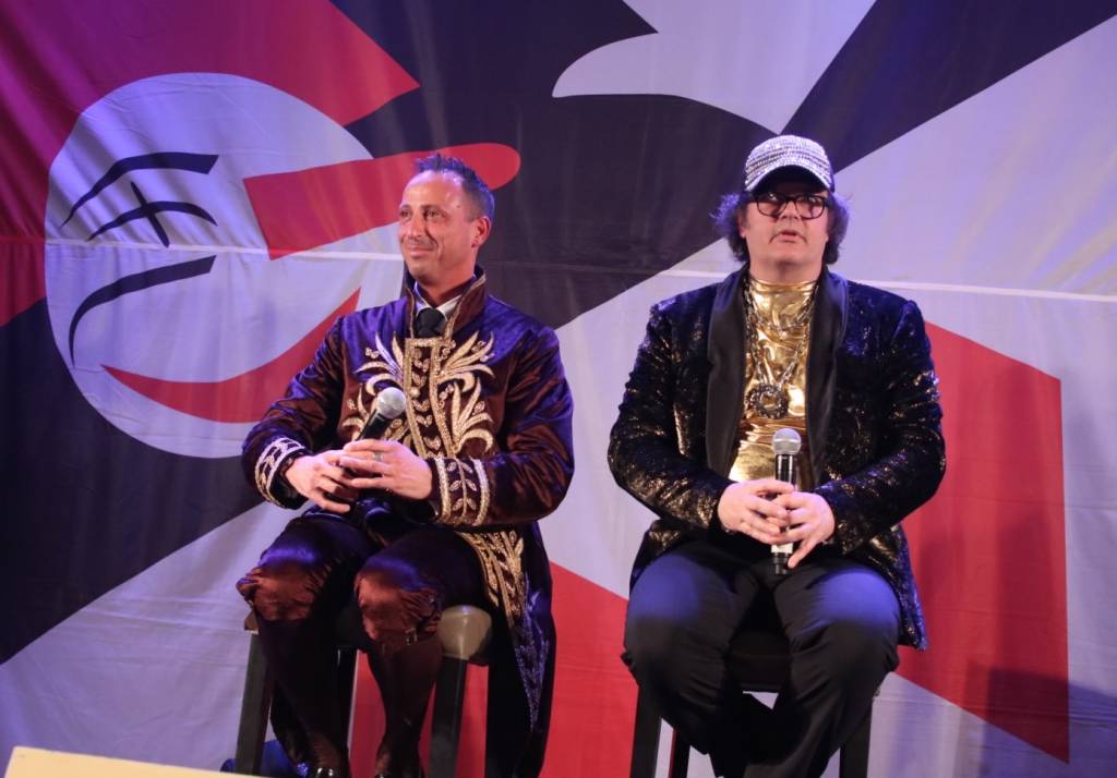 Canzonissima di Carnevale. Ecco le prime cinque finaliste 7 La ''strana coppia'' Santini-Cinquini