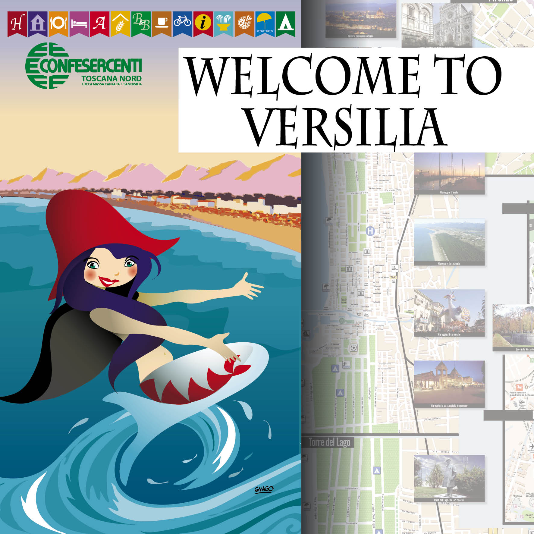 “Welcome to Versilia”, ecco la nuova cartina turistica realizzata da Confesercenti