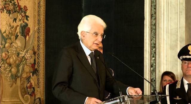 Sergio Mattarella in visita a Sant&#8217;Anna di Stazzema