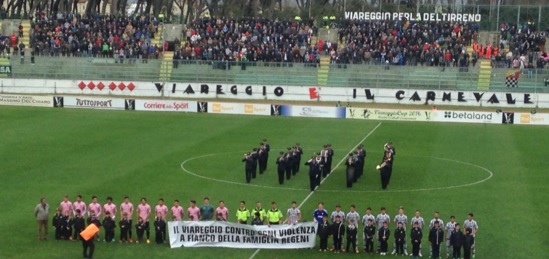 Il Torneo di Viareggio ricorda Giulio Regeni