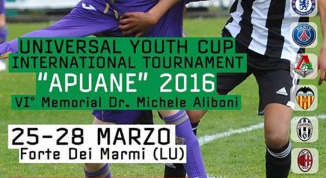 Quattro giorni di calcio giovanile col trofeo Alpi Apuane