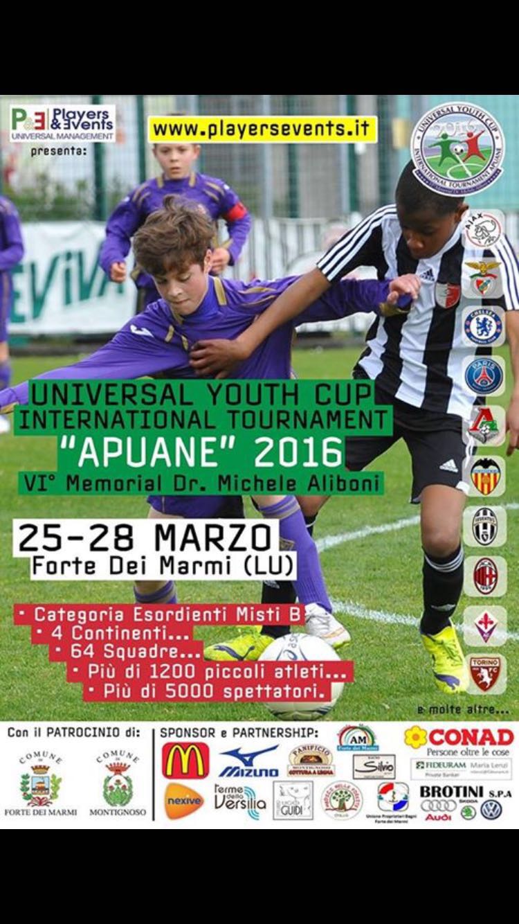 Quattro giorni di calcio giovanile col trofeo Alpi Apuane