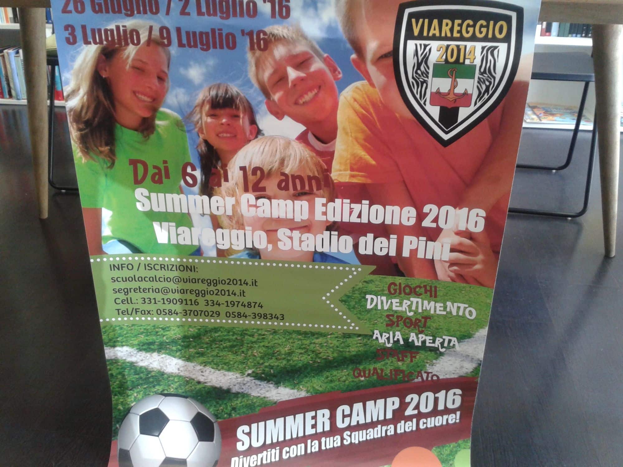 Due summer camp per giovani calciatori