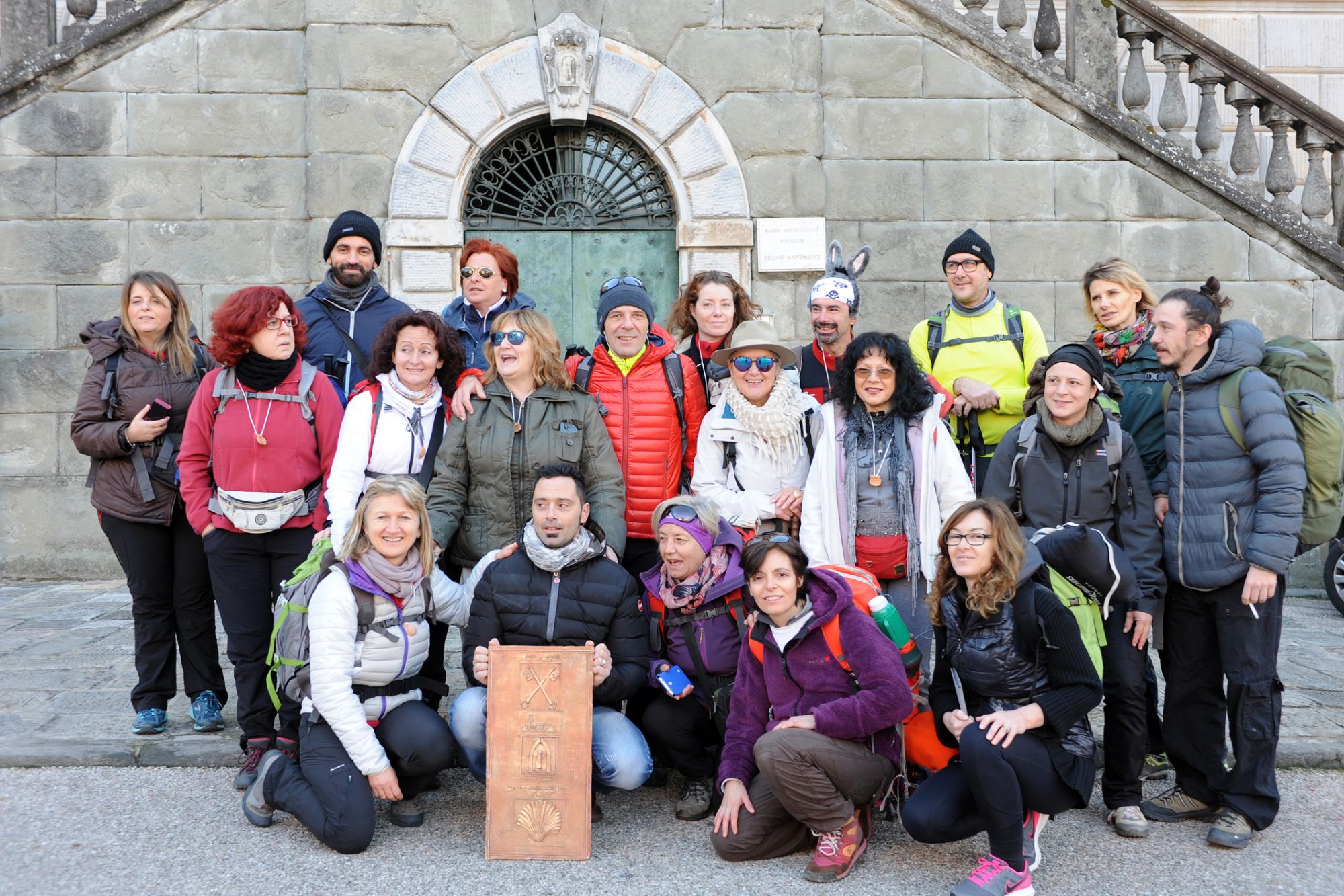 Scolaresca di Livorno alla scoperta della via Francigena di Pietrasanta