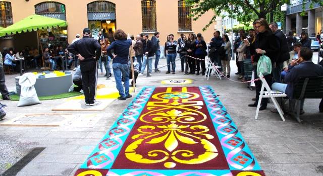 Bene la trasferta dei tappeti di segatura a Milano