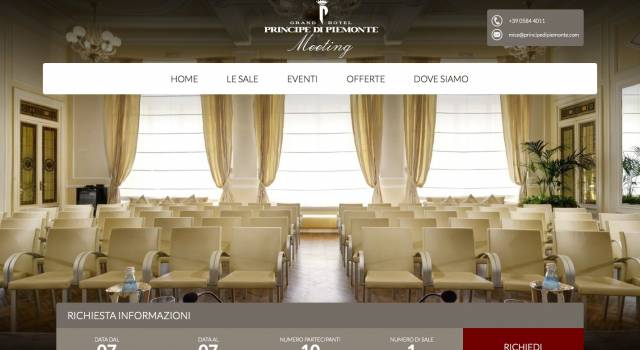 Online il nuovo sito web del Principe di Piemonte