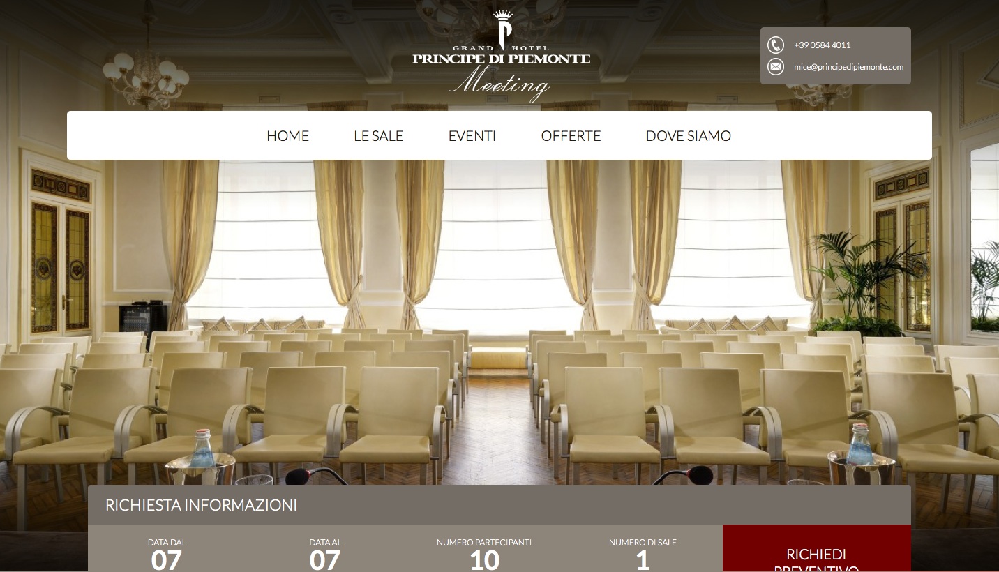 Online il nuovo sito web del Principe di Piemonte