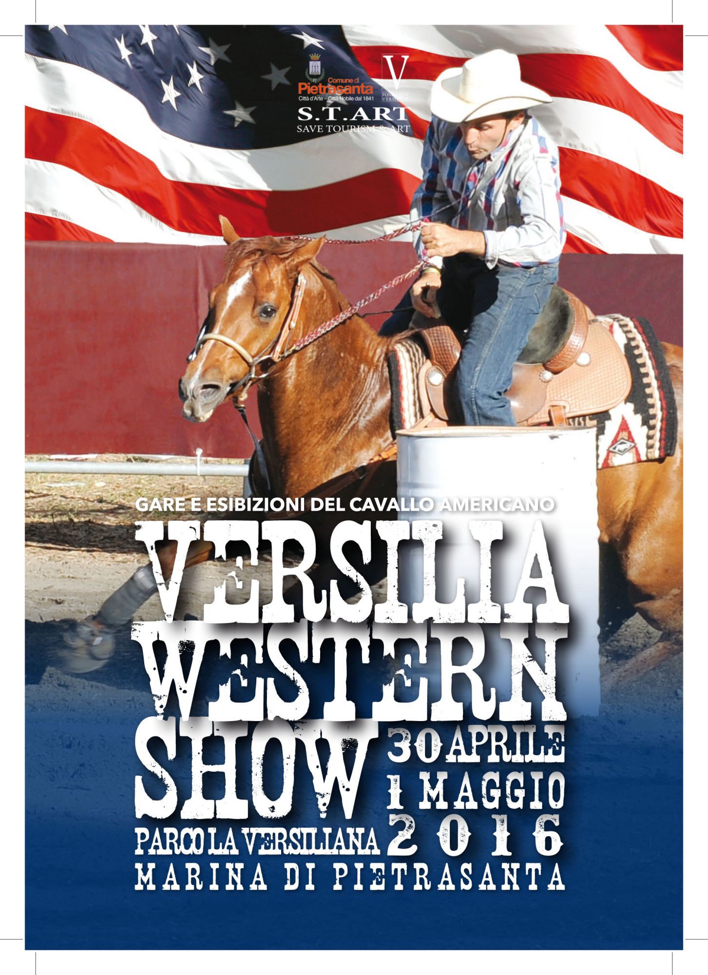 Cavalli e cowboy alla Versiliana