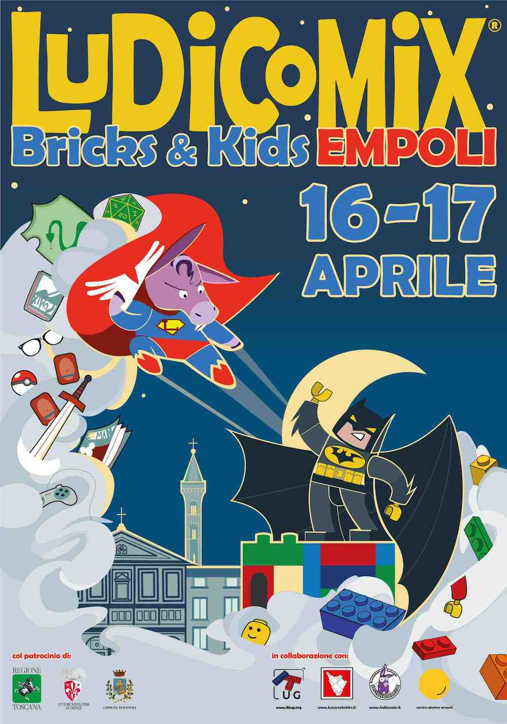 Empoli, torna “Ludicomix Bricks and Kids”