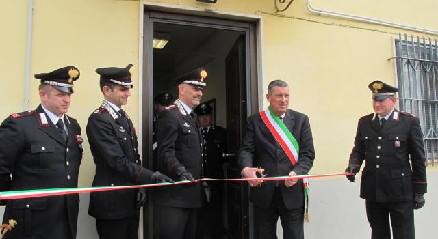 Carabinieri, ristrutturata la caserma di Massarosa
