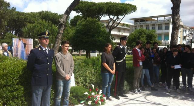 Annivesrario strage di Capaci. Forte dei Marmi rende omaggio alle vittime della mafia