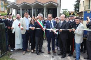 Foto inaugurazione Parco Piazza Versilia