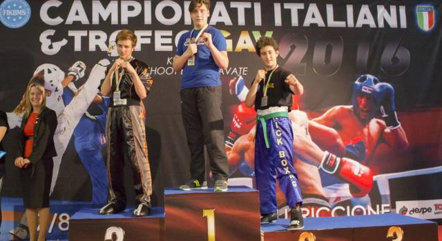 Mattia Larini campione italiano di point fight