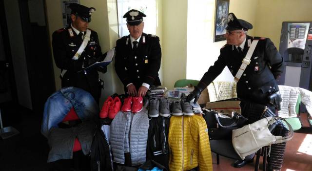 Contraffazione e furto, Carabinieri in azione a Lido
