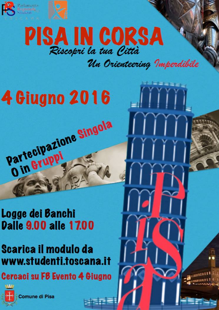 Pisa in Corsa, riscopri la città: l’evento