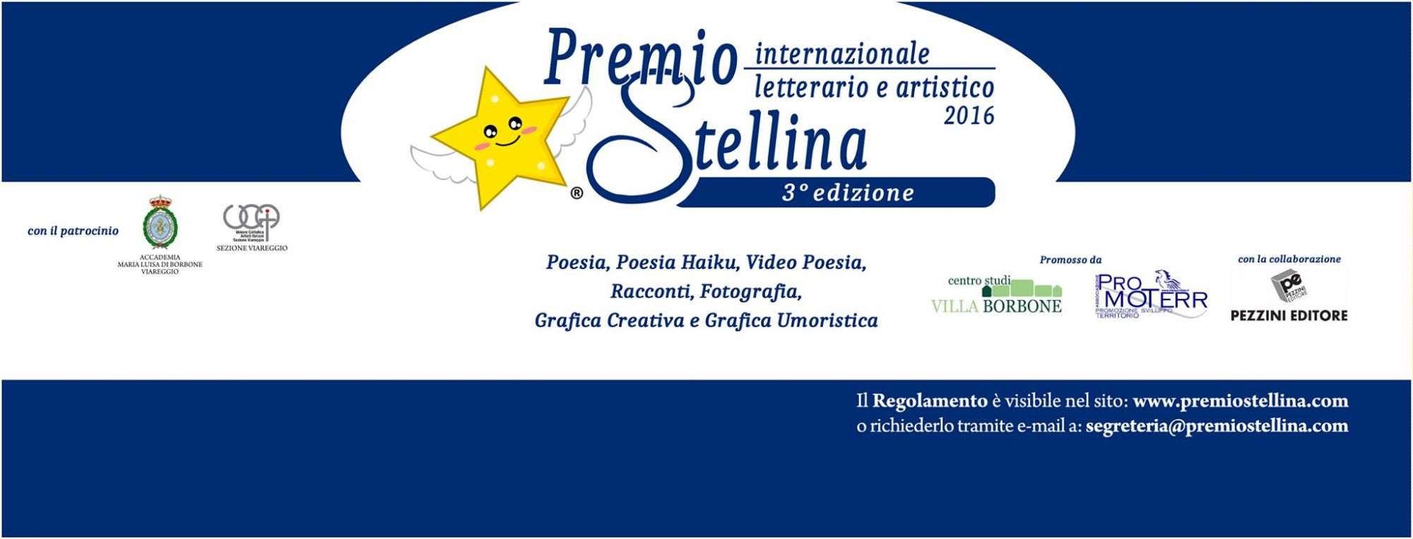 A Villa Borbone la terza edizione del Premio Stellina