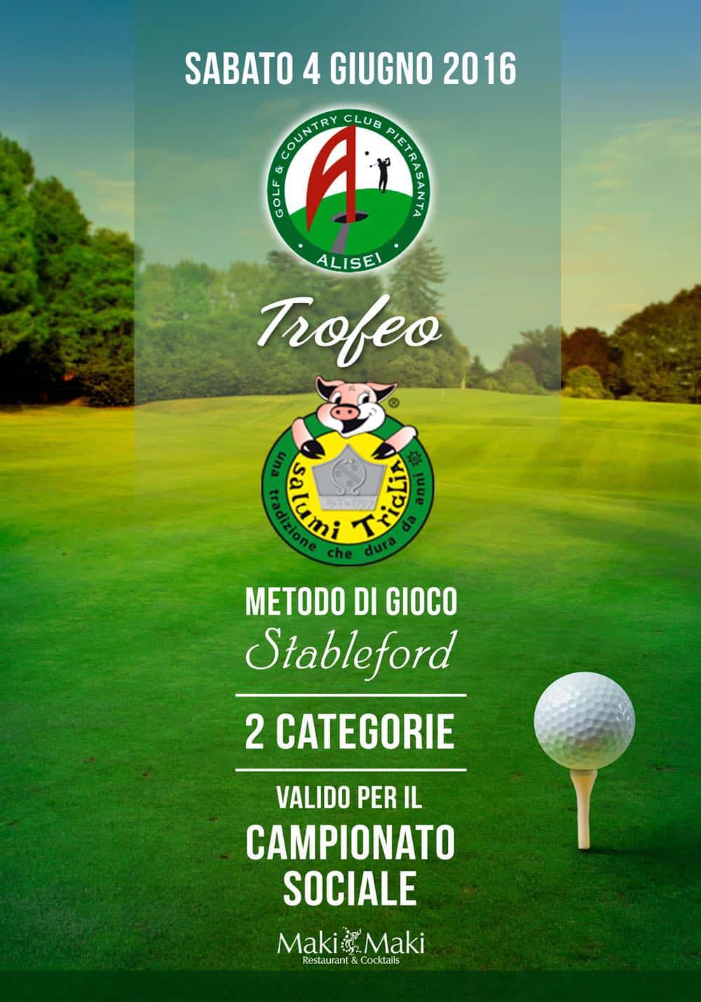 Golf, aperte le iscrizioni per il trofeo Salumificio Triglia