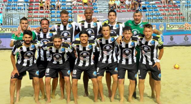 Dopo l&#8217;hockey, il beach soccer: Viareggio è campione d&#8217;Italia