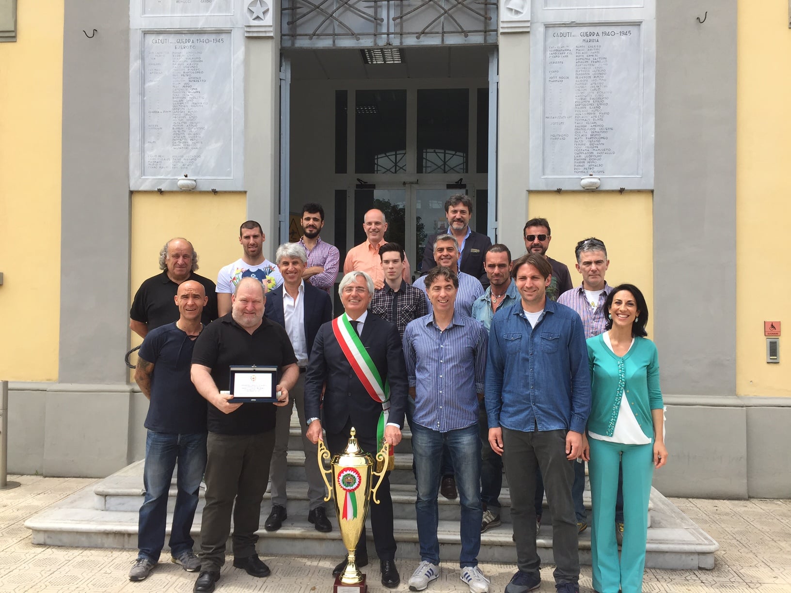 Forte dei Marmi, una targa per i campioni dell’Hockey Club