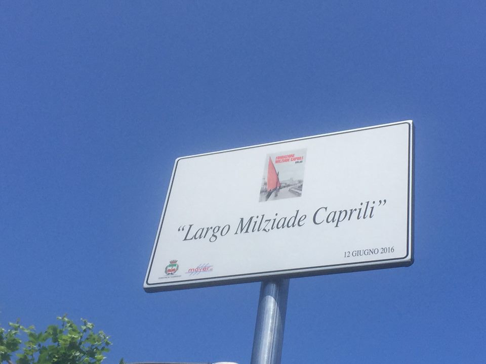 Inaugurato Largo Milziade Caprili