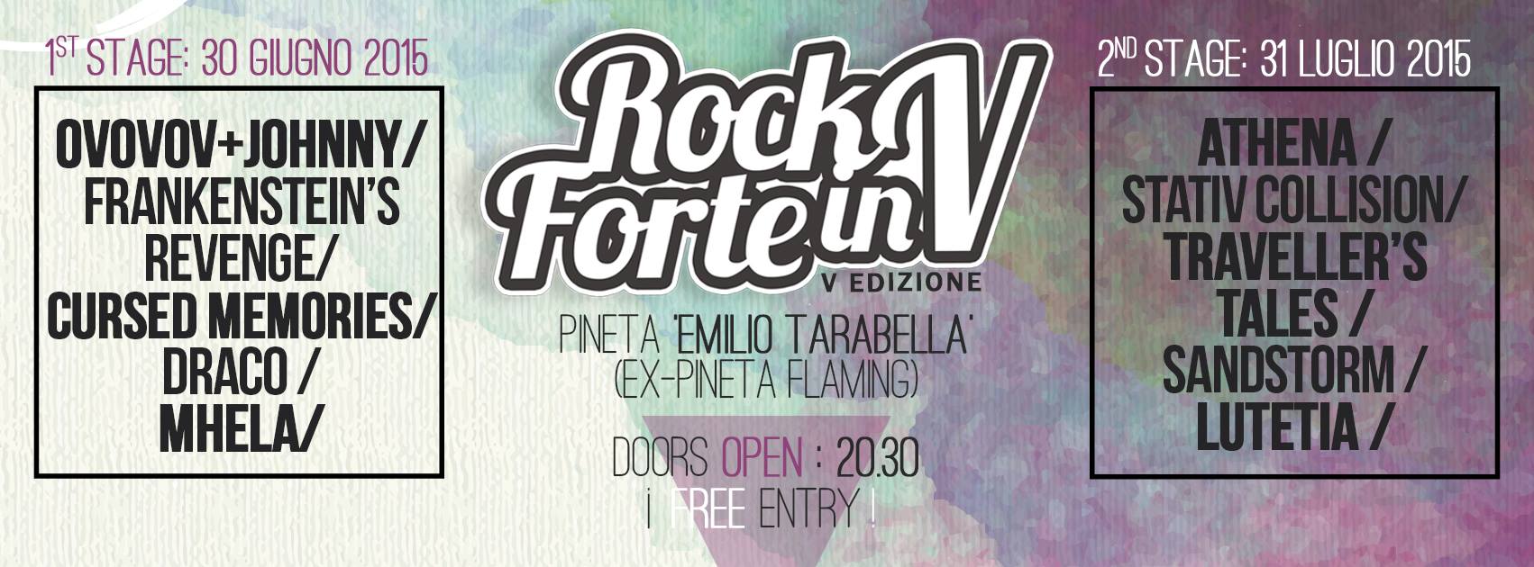 Sesta edizione per Rock In Forte